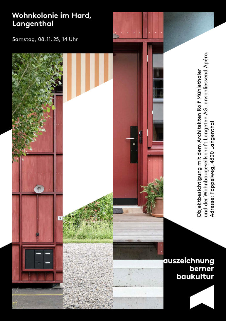 BernerBaukultur Flyer Besichtigung Langenthal A5 260925 RZ Seite 1